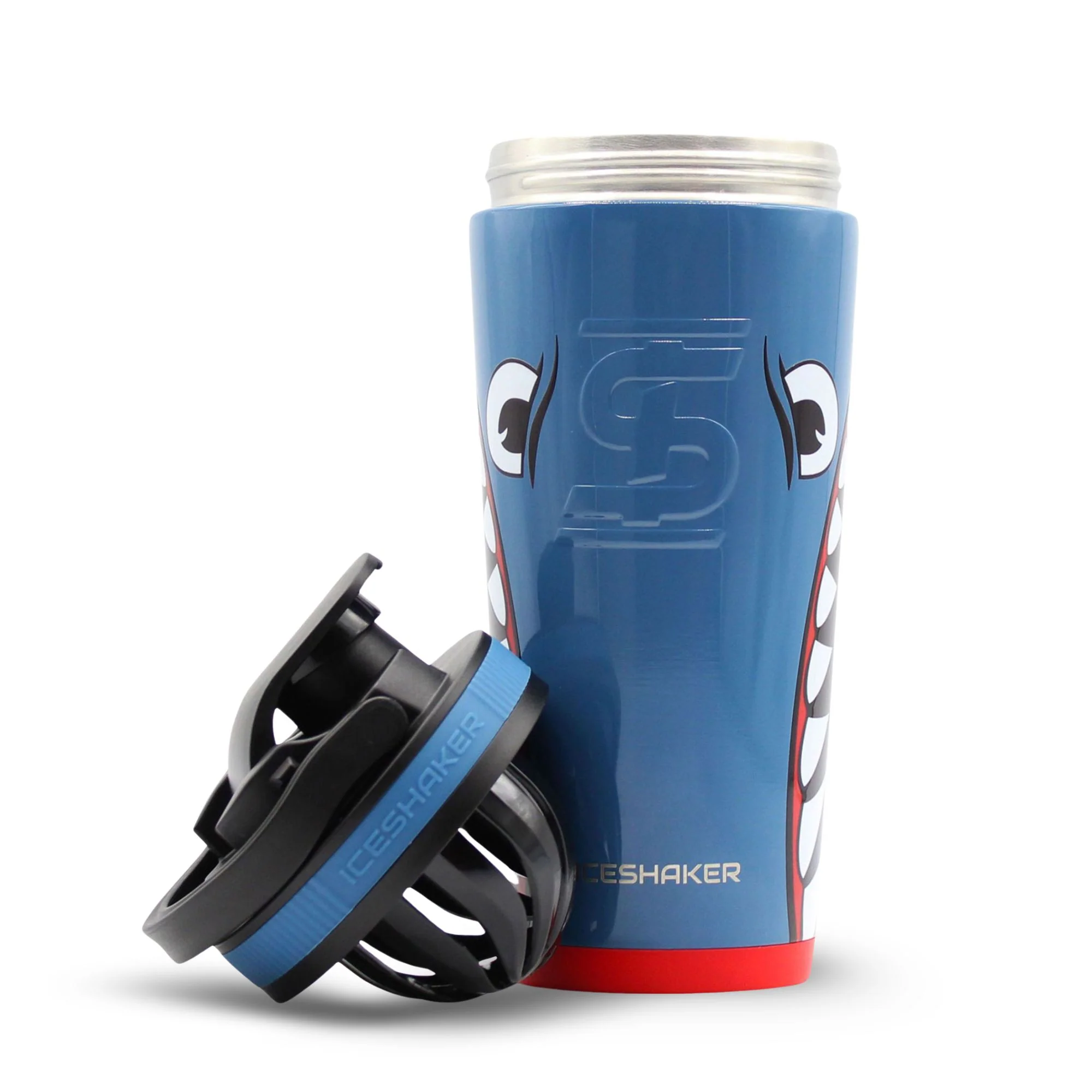 26oz Ice Shaker - Blue Bomber - Image 2