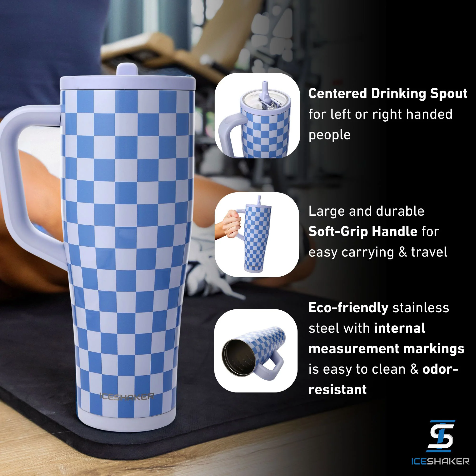 Ice Shaker Legend Series Stainless Steel Shaker Bottles - Image 58