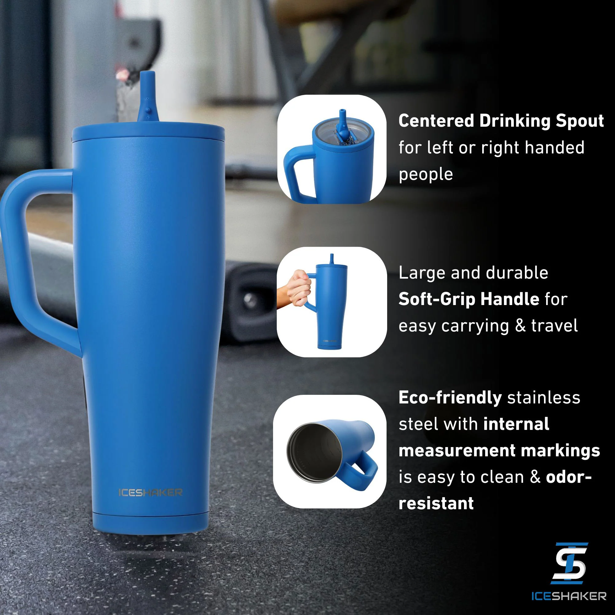 Ice Shaker Legend Series Stainless Steel Shaker Bottles - Image 99