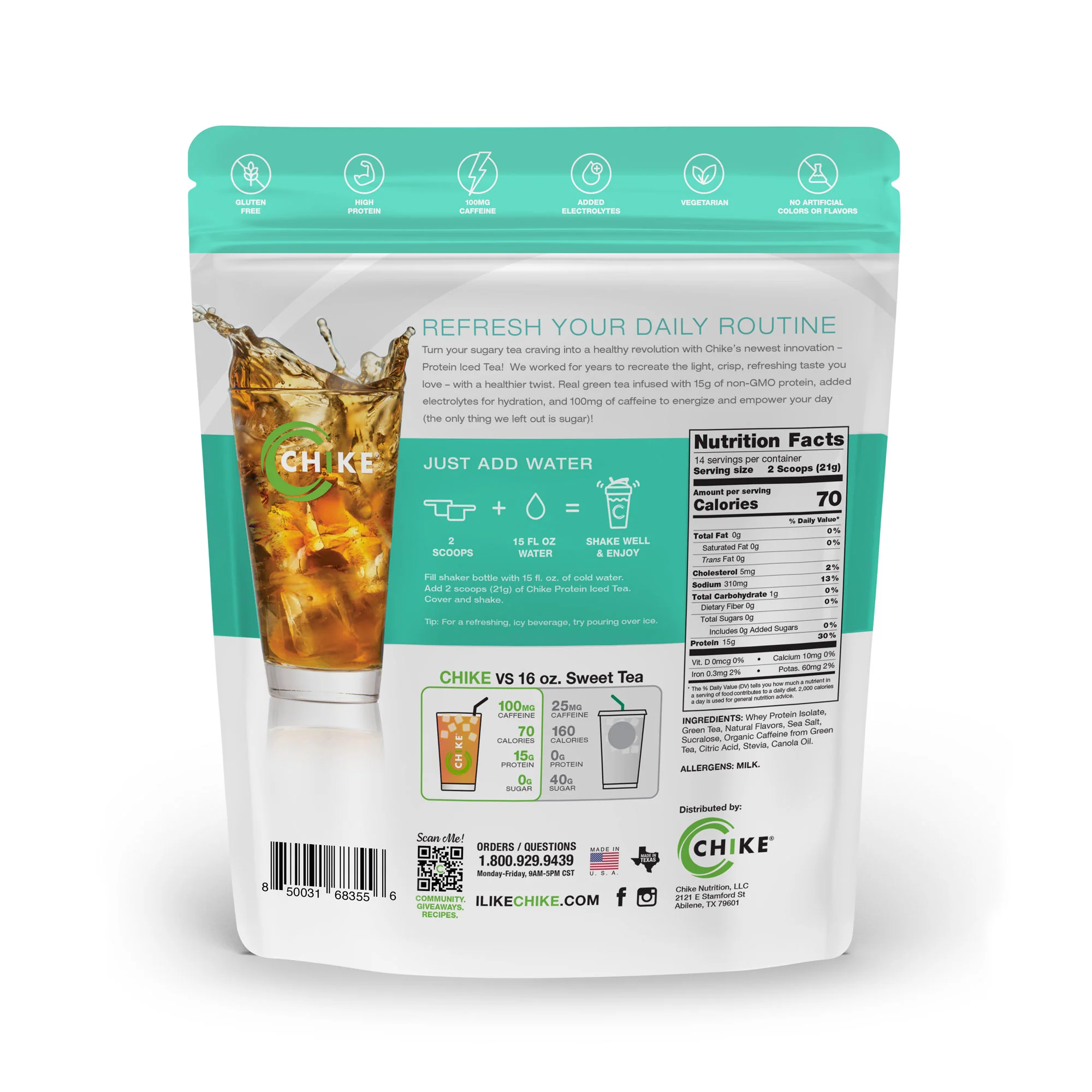 Chike Pineapple Margarita Protein Iced Tea - Image 2
