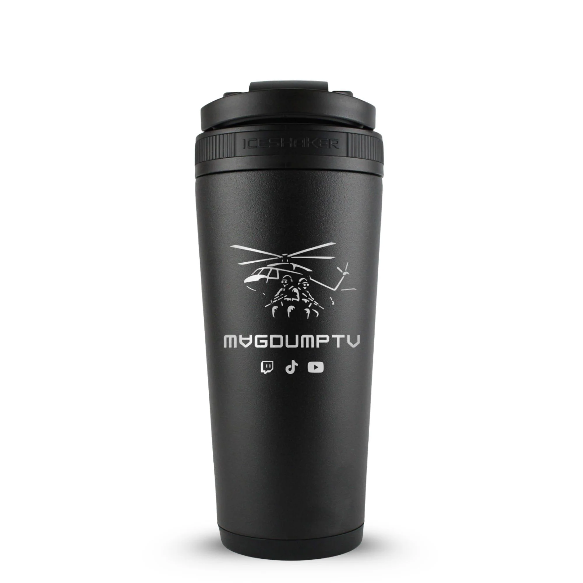 Custom MagDump TV Helicopter 26oz Ice Shaker - Image 10