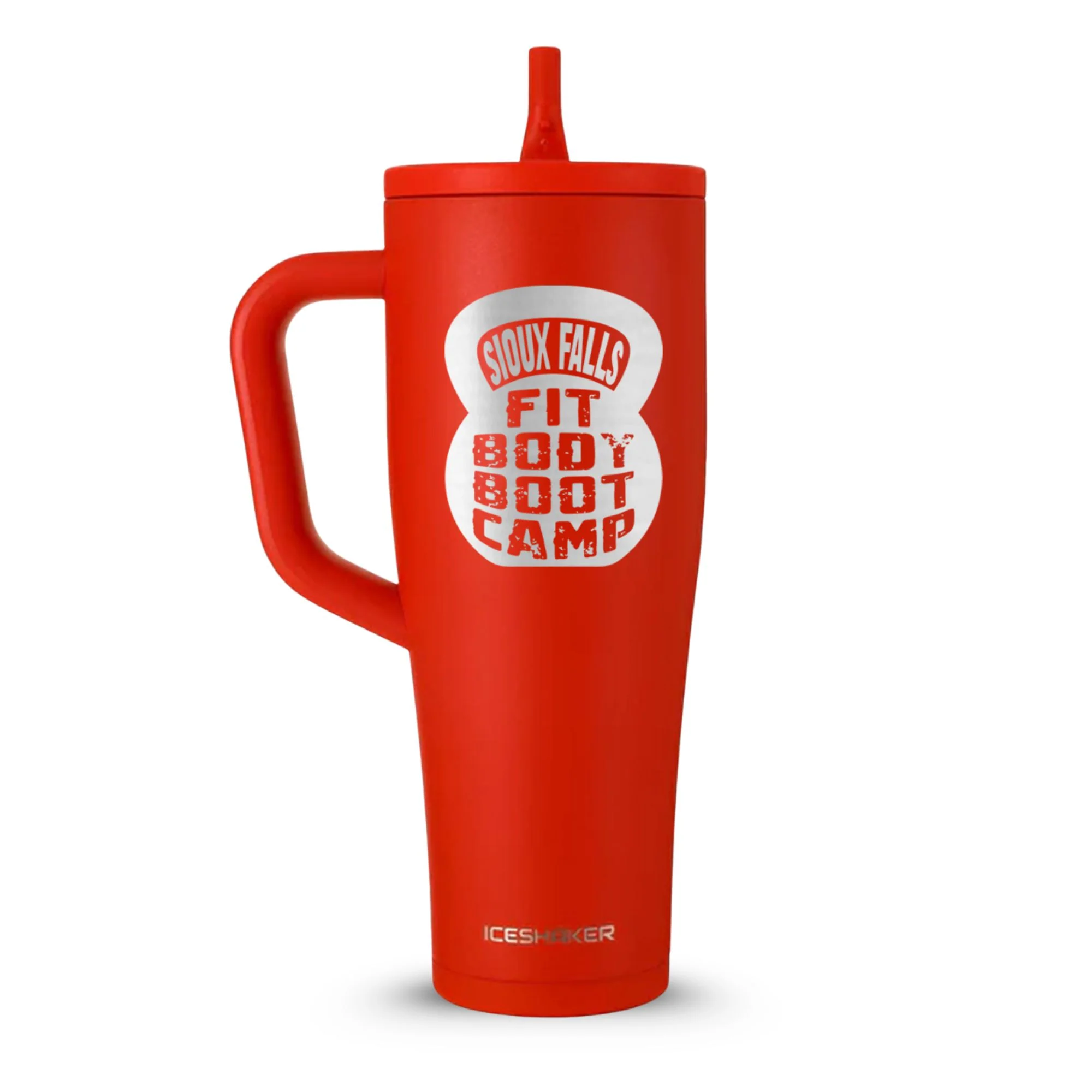 CUSTOM Sioux Falls Fit Body Boot Camp Kettlebell 40oz Legend Tumbler - Red