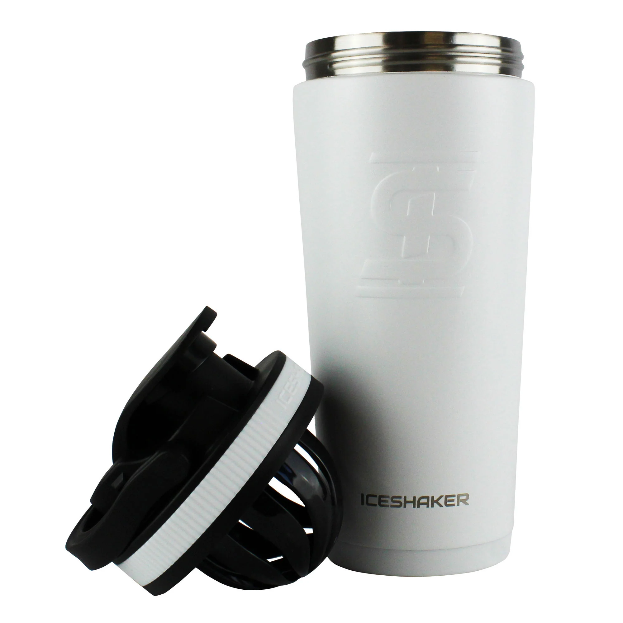 FITOPS White 26oz Ice Shaker - Image 4