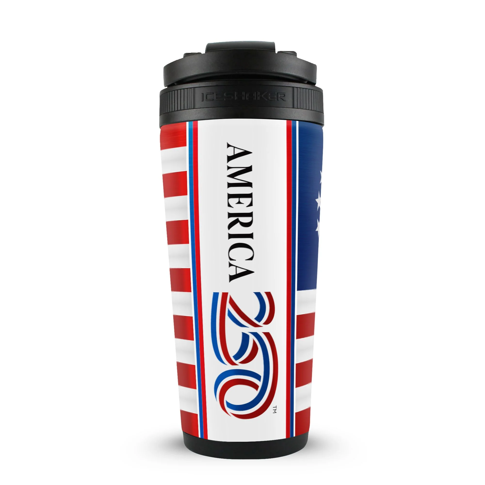Ice Shaker Betsy Ross Flag 4D 26oz Ice Shaker - Image 3