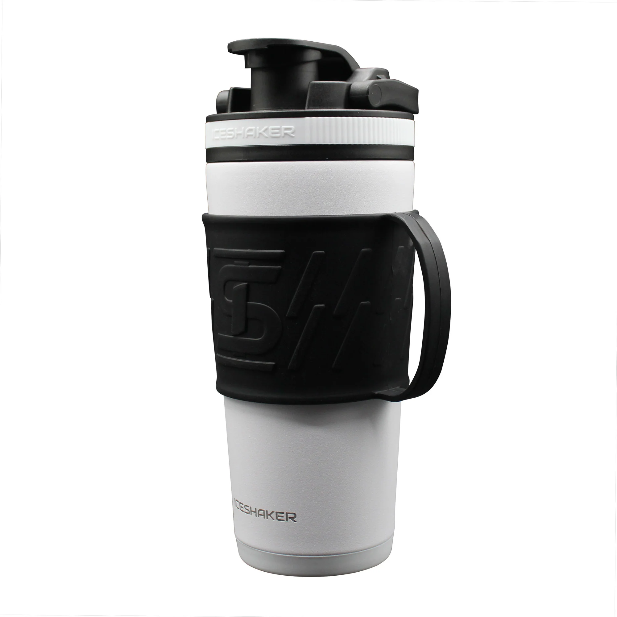 Ice Shaker Bottle Grip Sleeve for 26oz & 32oz Bottles - Black - Image 2