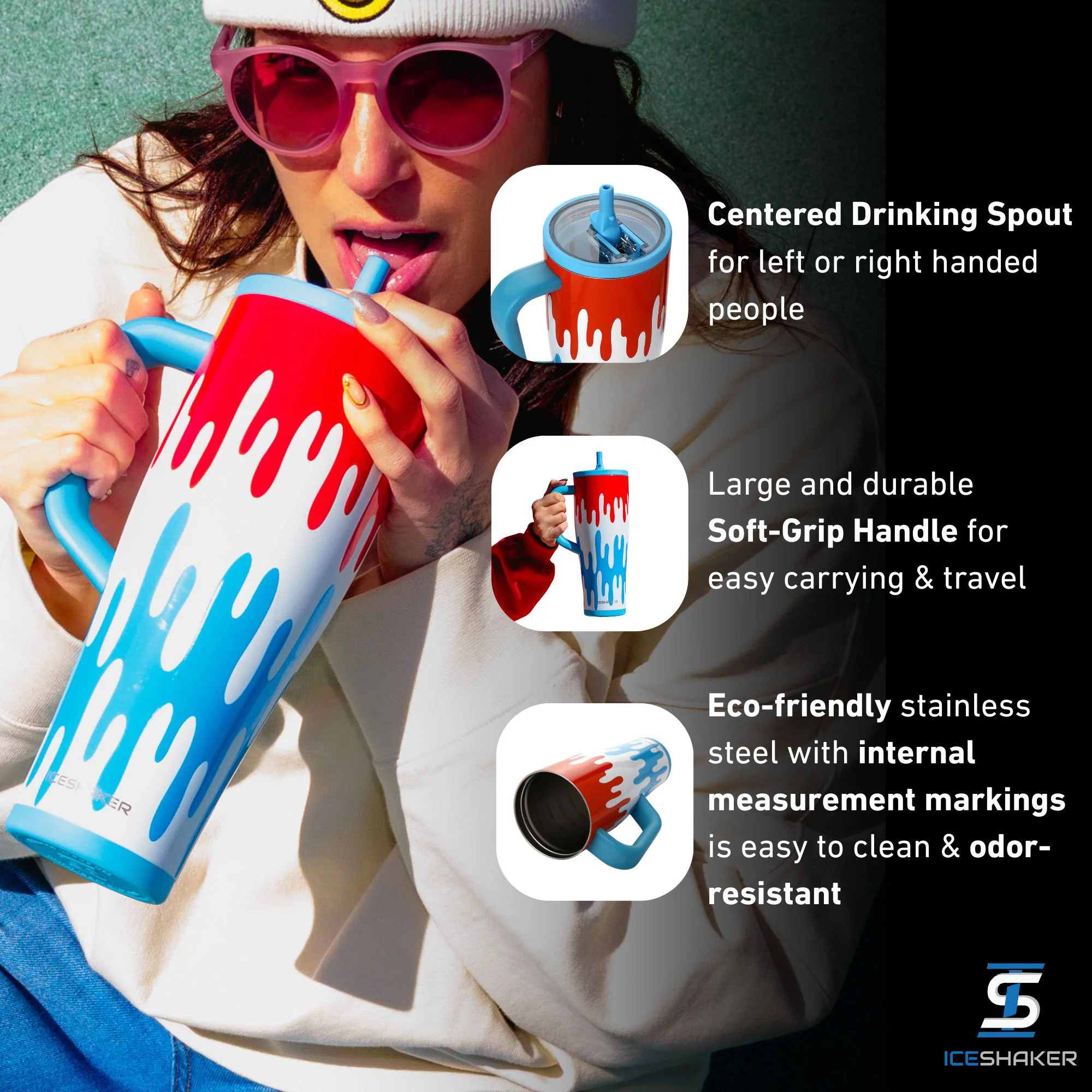 Ice Shaker Freeze Pop Legend Series Shaker Tumblers - Image 3