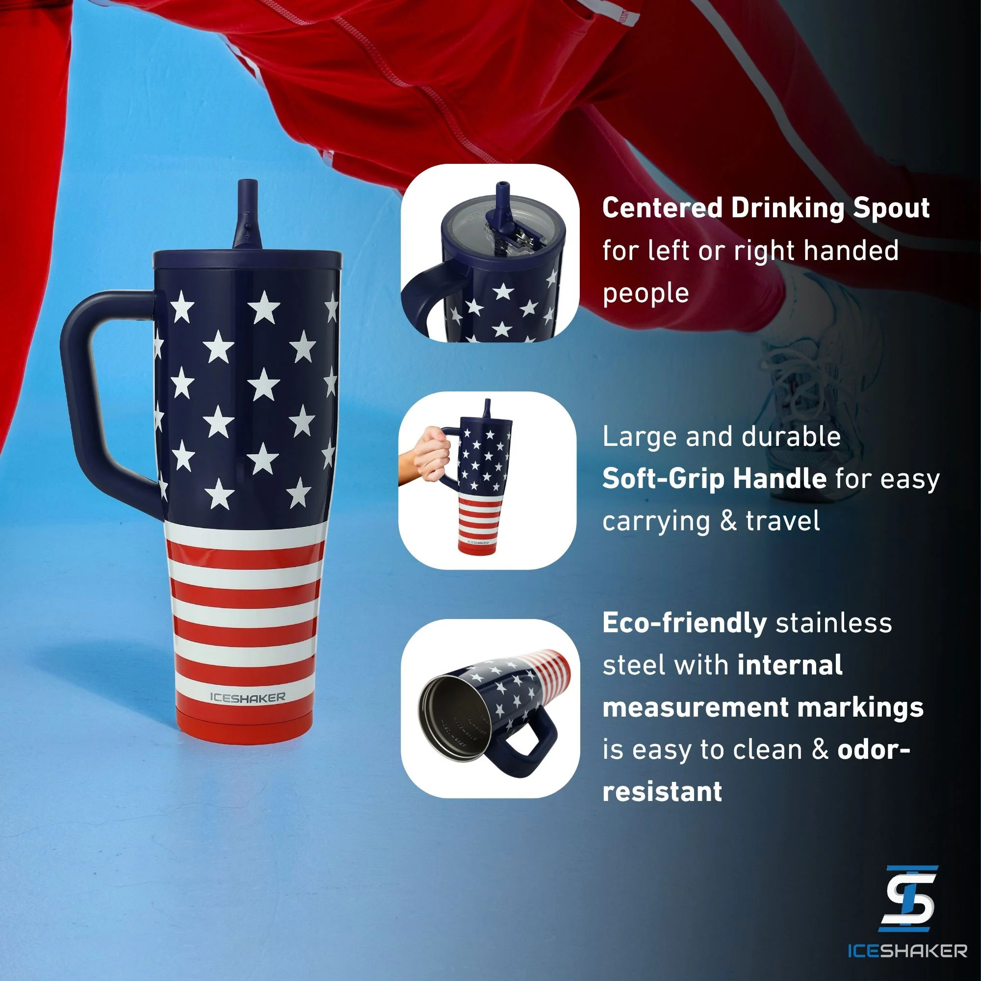 32oz Legend Series Shaker Bottles - Image 9