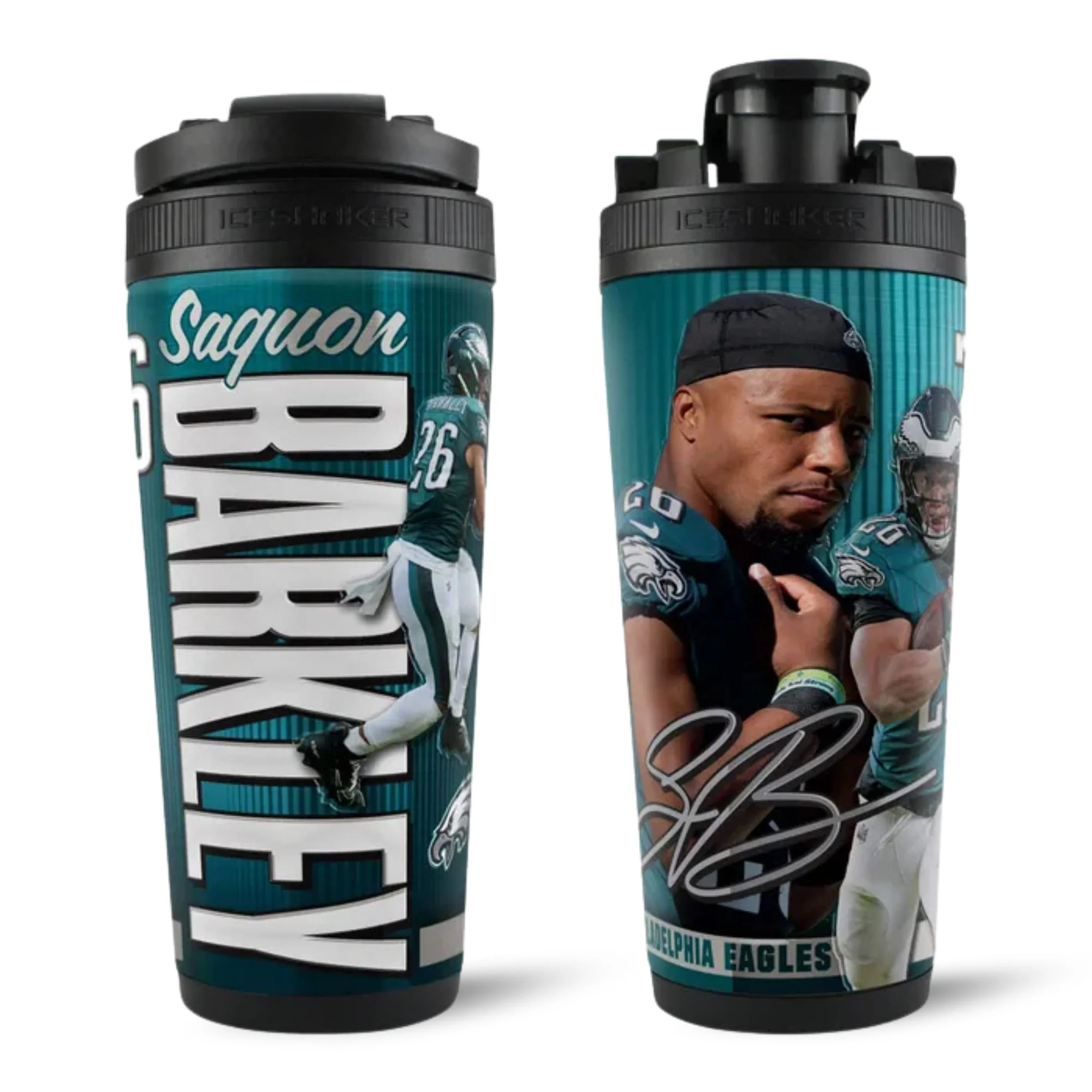 Officially Licensed Philadelphia Eagles 26oz Ice Shaker - Image 28