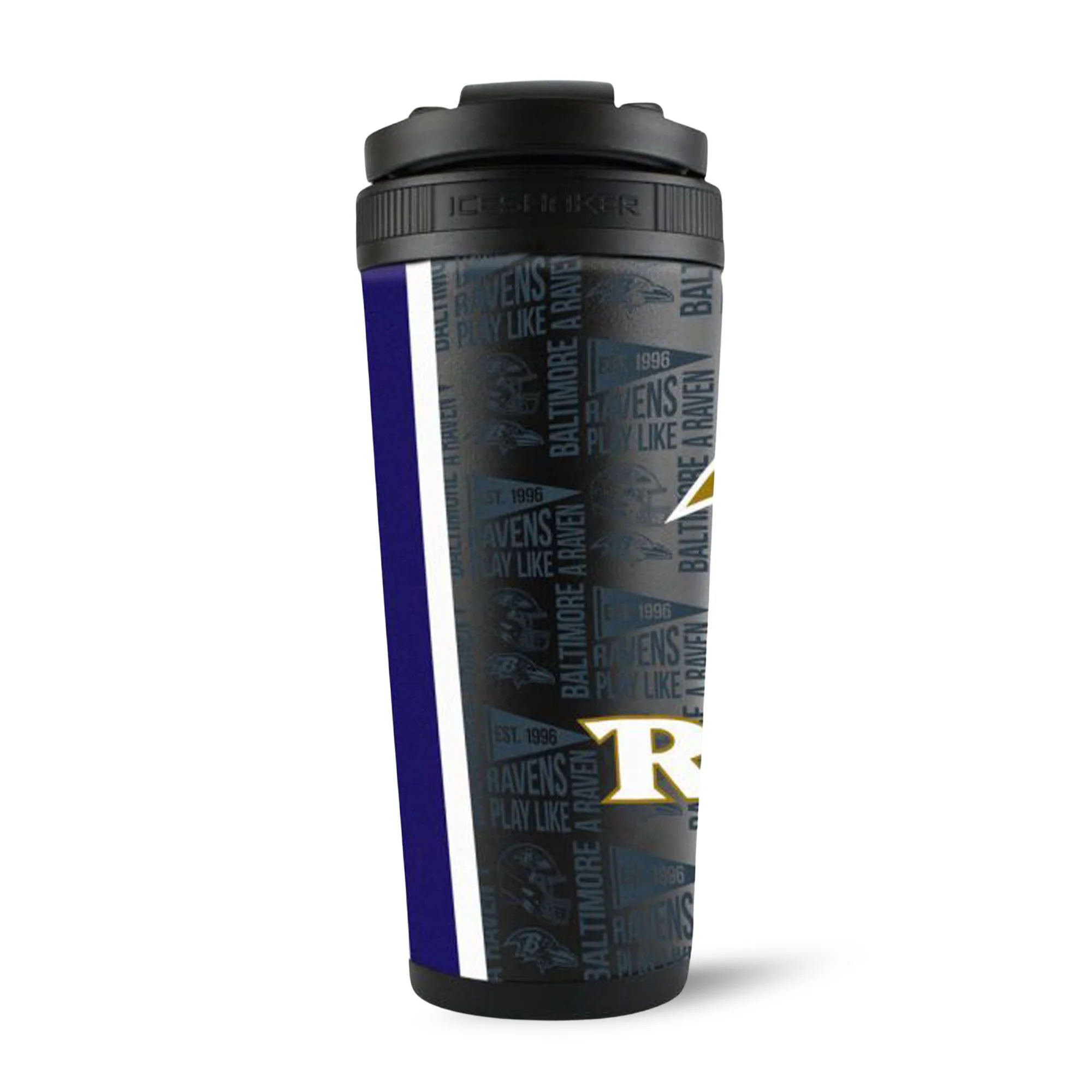 Officially Licensed Baltimore Ravens 26oz Ice Shaker - Image 17