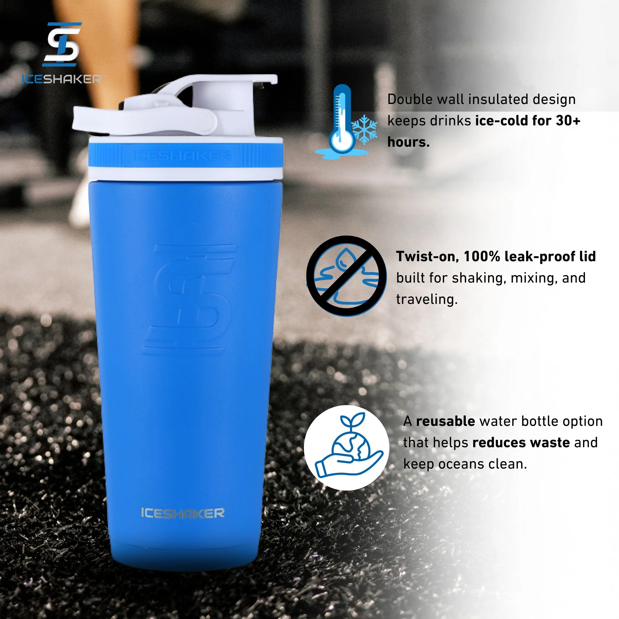 Officially Licensed CF Montreal 26oz Ice Shaker - Image 3