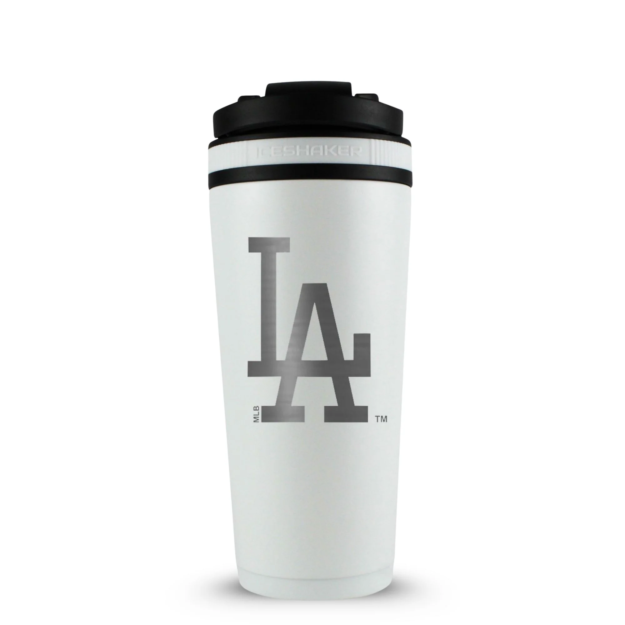 Officially Licensed Los Angeles Dodgers Classic 26oz Ice Shaker - White