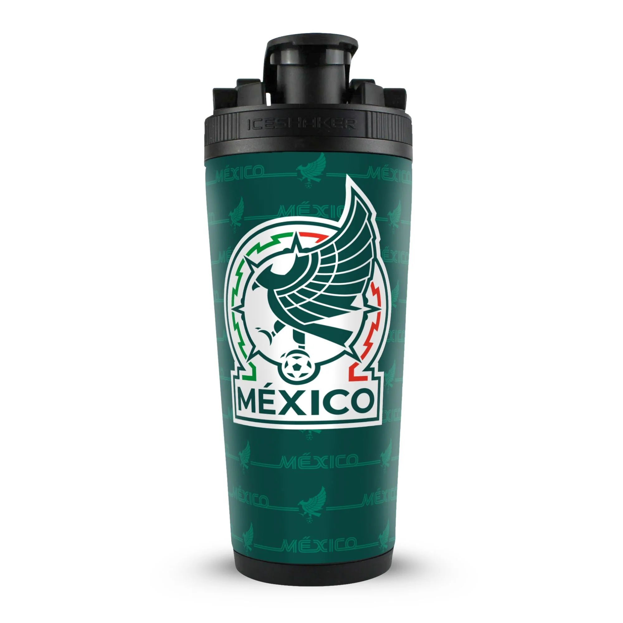 Officially Licensed Mexico National Football Team 4D 26oz Ice Shaker - Image 2