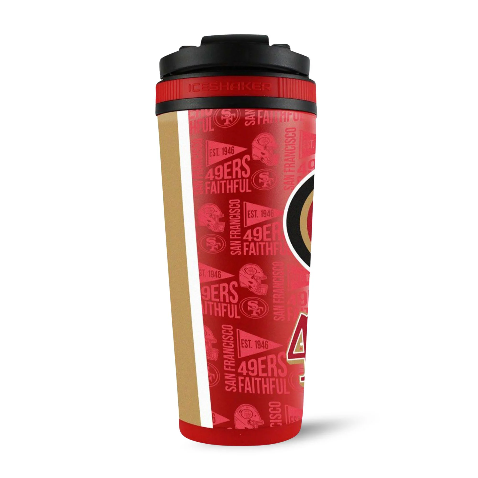 Officially Licensed San Francisco 49ers 4D Ice Shaker - Image 3