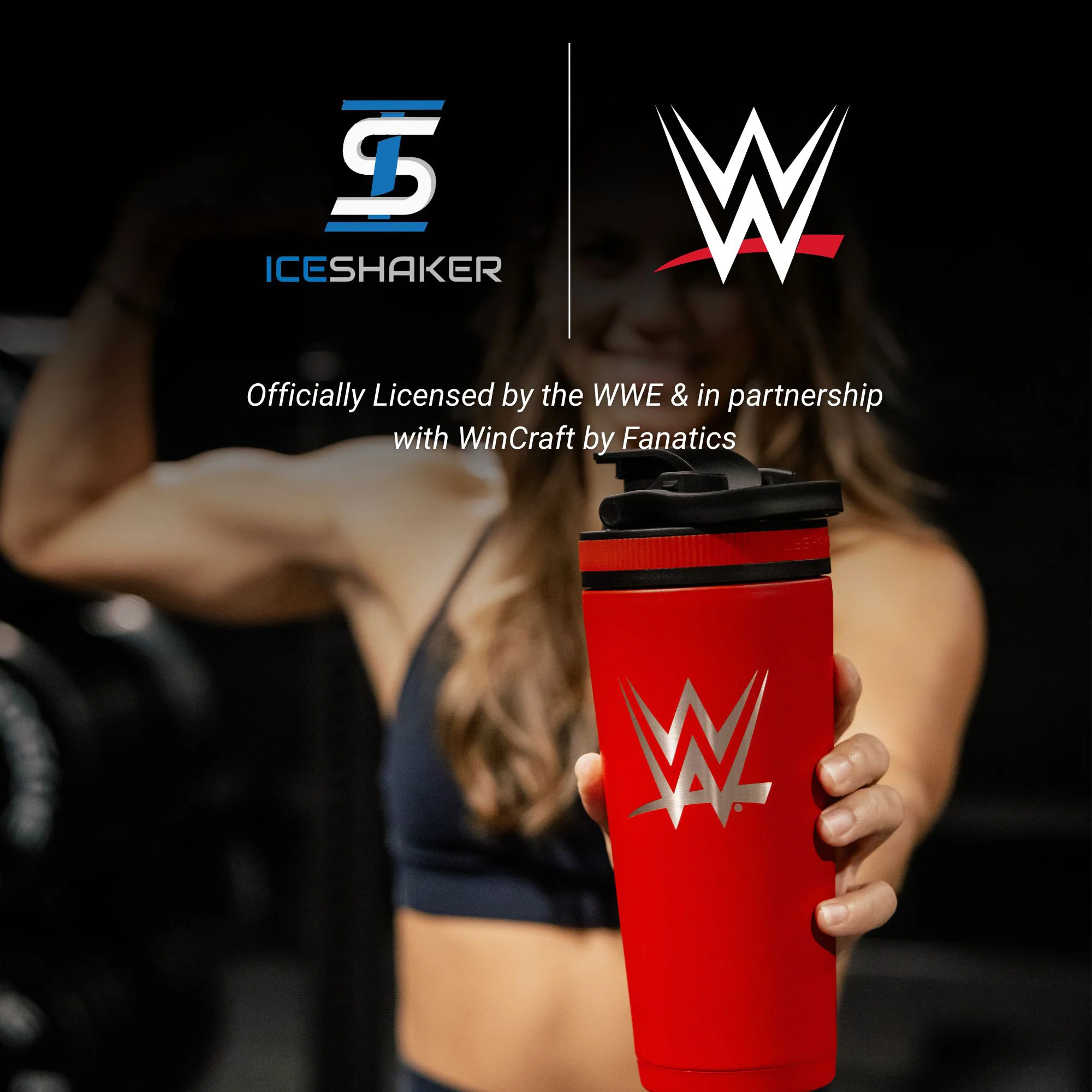 Officially Licensed WWE LA Knight 26oz Ice Shaker - Image 3