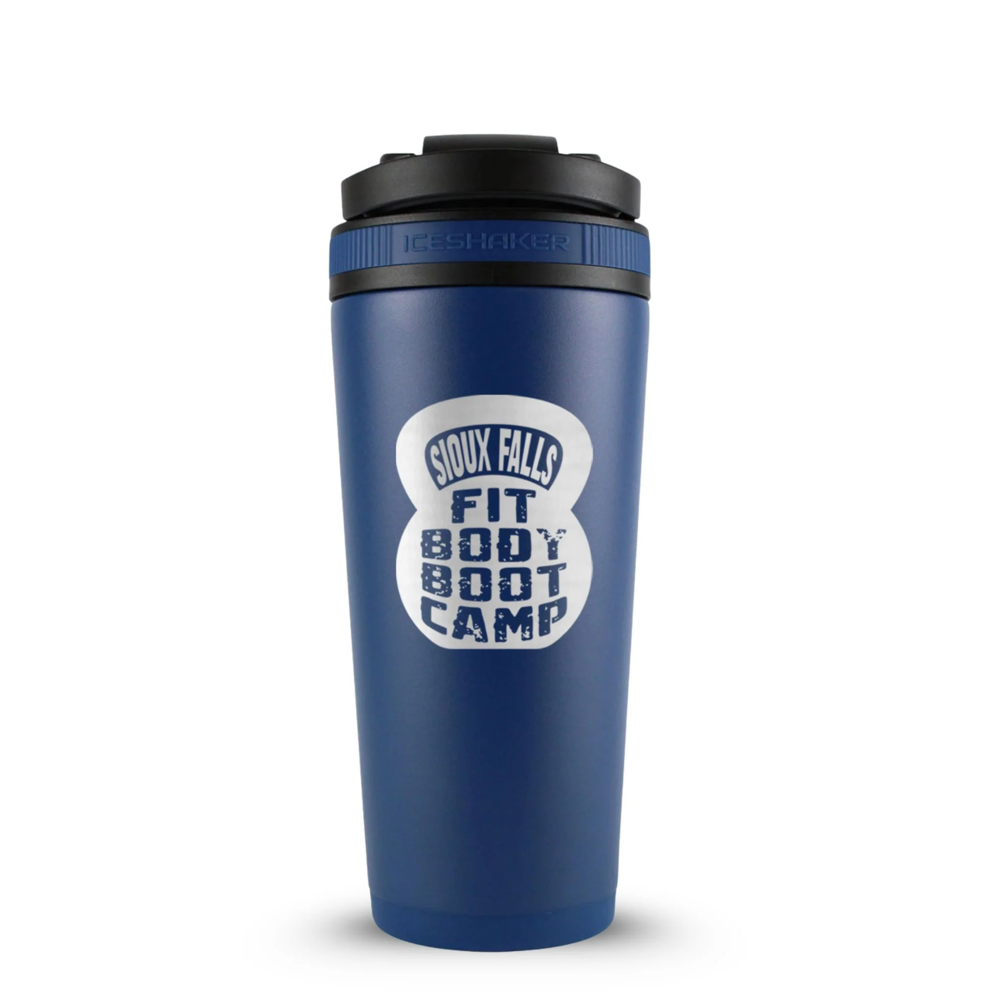 Custom Sioux Falls Fit Body Boot Camp Kettlebell 26oz Ice Shakers - Image 87